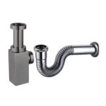 Bottle Trap 1 1/4" (Square) Gray - saudi ceramics - Image 2