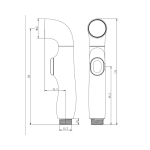 SHATTAF with hose - Saudi Ceramics - Image 2