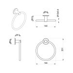 Bathroom Accessories - Gold - Image 7