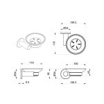 Bathroom Accessories - Matt Black - Image 2