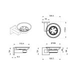 Bathroom Accessories - Grey - Image 2