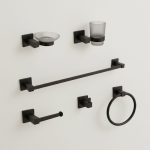Bathroom Accessories - Matt Black