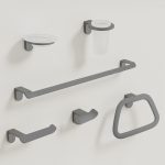 Bathroom Accessories - Grey - Image 5