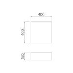 Shelf (Extended Board) PORCELAIN Art#A15-400 - Image 2