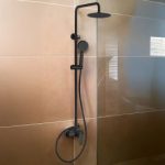 Shower Column RIO Art#UG21MB with shower mixer - Black - Image 2