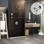 Shower handset wall bracket - Saudi Ceramics