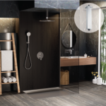 Shower arm CEILING mounted Square - Saudi Ceramics