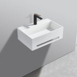 Wash Basin DIAMOND wall-hung RECTANGLE