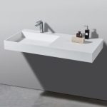 Wash Basin PERIDOT wall-hung RECTANGLE - Image 2