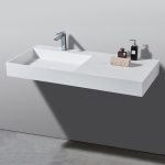 Wash Basin PERIDOT wall-hung RECTANGLE