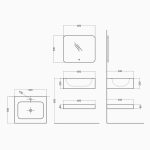 Wash Basin Sintered Stone ORYX- INNOVA - Image 3