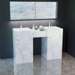 Wash Basin PORCELAIN Pedestal - Art#A15-450 - Image 2