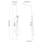 Shower Panel 1600x180 - Saudi Ceramics - Image 4