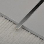 Tile Profile Decorative Trim Shape (T) - Silver