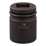 Impact sockets for impact wrenches, 26 x 52 mm