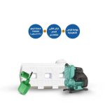 عرض خزان الممرات 2000 لتر مع مضخة تايفو TWE250 بقدرة 0.34 حصان وعوامة الزامل الكهربائية