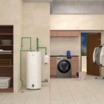 Central Water Heater 40 Galon (150L)Free standing