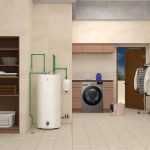 Central Water Heater 50 Gallon Vertical Free standing