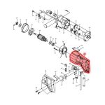 Motor Housing Complete, For 6010N, 8416