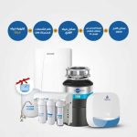 155- Food Waste Disposer 56+ Instantaneous Water Heater CLAGE-CEX9+Instantaneous Water Heater Smarta 7 series+  Water Purifier -Water purifier CE4 - Puricom+RO water Bottle
