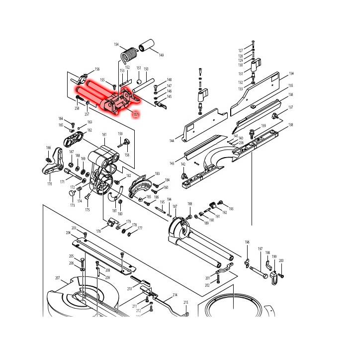 158961_9.jpg Front Arm Complete, For LS1016 - Image 1