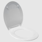 Seat Cover Slow Closing With Hinges White- SCK4