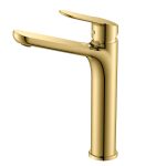 WB MIXER HIGH RISE 23cm W/POP-UP GOLD - Image 3