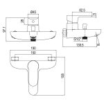 BATH MIXER - RISE - Image 2