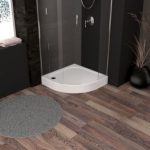 CORNER SHOWER TRAY (80X80) - ATLANTA - Image 2