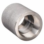 Coupling: 304 Stainless Steel, 1/2 in x 1/2 in Fitting Pipe Size, Female NPT x Female NPT