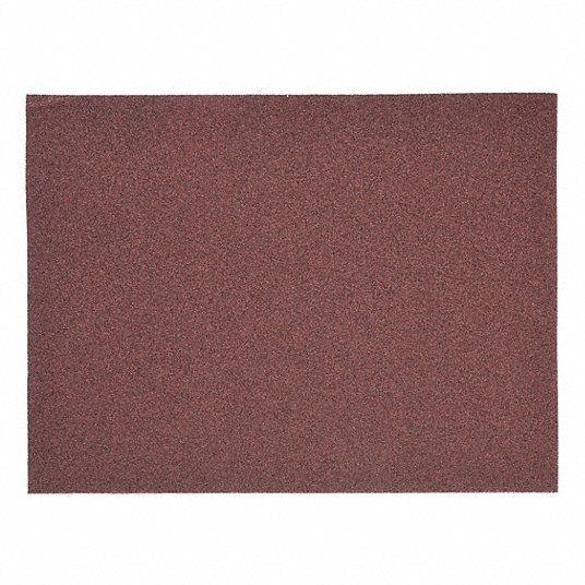 1KUH5_AS01.jpg Sanding Sheet, 180 Grit, Aluminum Oxide, 11 in Length, 9 in Width, Very Fine, PK 50 - Image 1