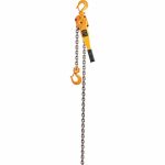 Lever Chain Hoist, 6,000 lb Load Capacity, 10 ft Hoist Lift, 1 1/2 in Hook Opening1TAJ9 - Image 3