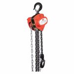 Manual Chain Hoist, 2,000 lb Load Capacity, 20 ft Hoist Lift, 1 in Hook Opening