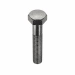 Hex Head Cap Screw: Carbon Steel, Plain, Thread Size 5/16Inch-18, Head Width 1/2Inch, , 10Pcs