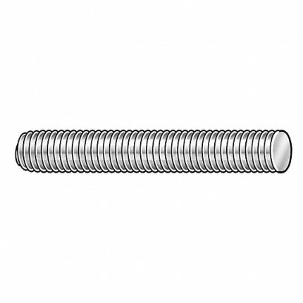 مسمار ملولب بالكامل من الفولاذ, درجة B7 ,1-1 / 4 "-8, 7 بوصات, PK 20