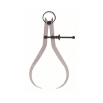 Outside Spring Caliper, Maximum Measurement 150 mm / 6 inch, Nut Type Solid