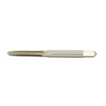 Threading Tap, Plug, Overall Length 2 inch, High Speed Steel, Bright, Right Hand