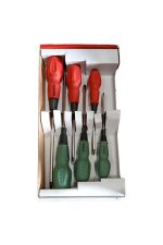 Grado 6-Piece Screwdriver Set Flat & Cross (Feature: Rubber Grip)