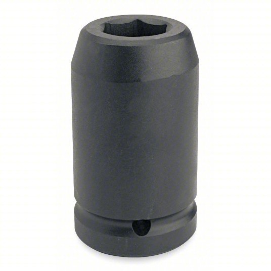 1afk6_as01.jpg Impact Socket, 1 1/2 inch Drive Size, 3 7/8 inch Socket Size, 6-Point, Deep, Black Oxide - Image 1