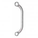 Box End Wrench, Satin, 5/8 inch 3/4 inch Head Size, 7 1/4 inch Overall Length, Offset