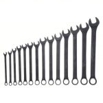 Combination Wrench Set, Black Oxide, 14 PC