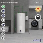 Central Water Heater 50 Gallon Vertical Free standing - Image 2