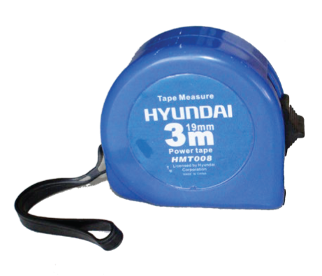 202042022_1.png Hyundai Measuring Tape Double Sides (Width (mm): 25 - Length (meters): 5) - Image 1