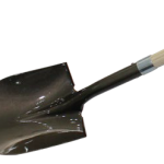 Hyundai Shovel With Wood Handle (Shape: Round)