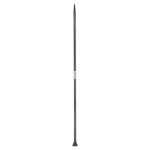 Digging Bar, Chisel/Point End, 2 9/16 inch End Width, Hexagon Bar Shape, 1 inch Bar Dia - Image 3