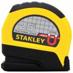 Lever Lock Magnetic Tip & Fractional Read Tape Rule, 1inch X 25 inch