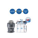 214-Food Waste Disposer 100 +Water Purifier -Water purifier CE2- Puricom+RO water Bottle