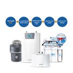 219-Food Waste Disposer 100 +Instantaneous Water Heater CLAGE-CEX9+Instantaneous Water Heater CLAGE-MCX6 +Water Purifier -Water purifier CE2 - Puricom +RO water Bottle