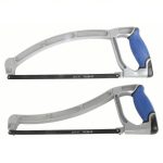 Hacksaw, 12-inch Blade Length, Bi-Metal, 16-inch Length, 24 Teeth, Plastic