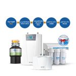 220-Food Waste Disposer 66 +Instantaneous Water Heater CLAGE-CEX9+Instantaneous Water Heater CLAGE-MCX6 +Water Purifier -Water purifier CE4 - Puricom +RO water Bottle